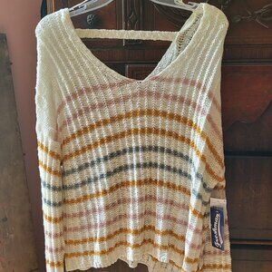 New sweater size large with tags attached